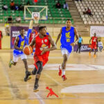 Action at the ongoing Mark D Ball Basketball Championship