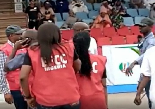 EFCC officials storm APC Convention