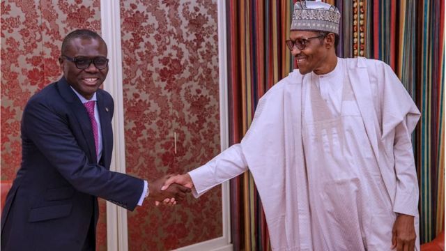 Buhari salutes Sanwo-Olu at 57