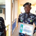 Police constable, Nura Mande, who found and returned missing 800 dollars to its owner in Katsina