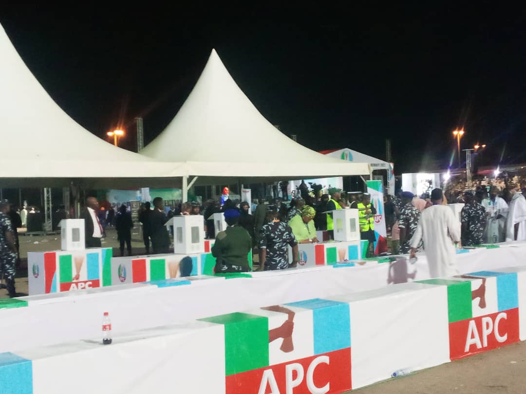 Voting ends at APC convention