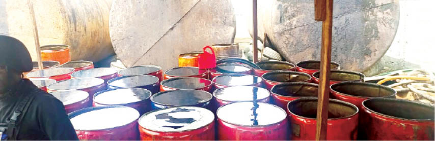 Illegal diesel refinery uncovered in Lagos, 19 suspects arrested