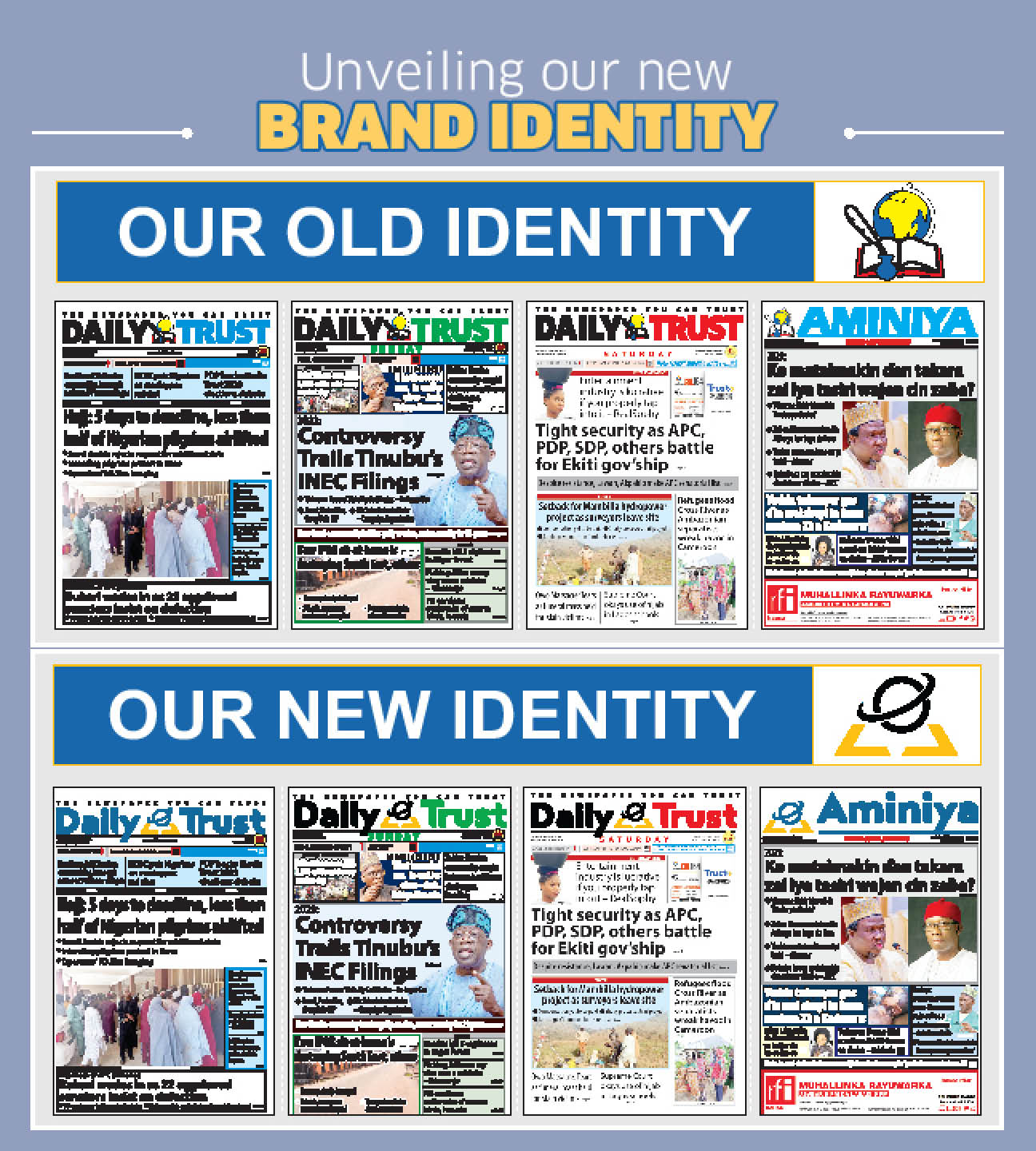 Daily Trust rebrands