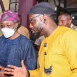 Minister of Interior, Ogbeni Rauf Aregbesola at the Alausa Passport Office of the NIS on Wednesday