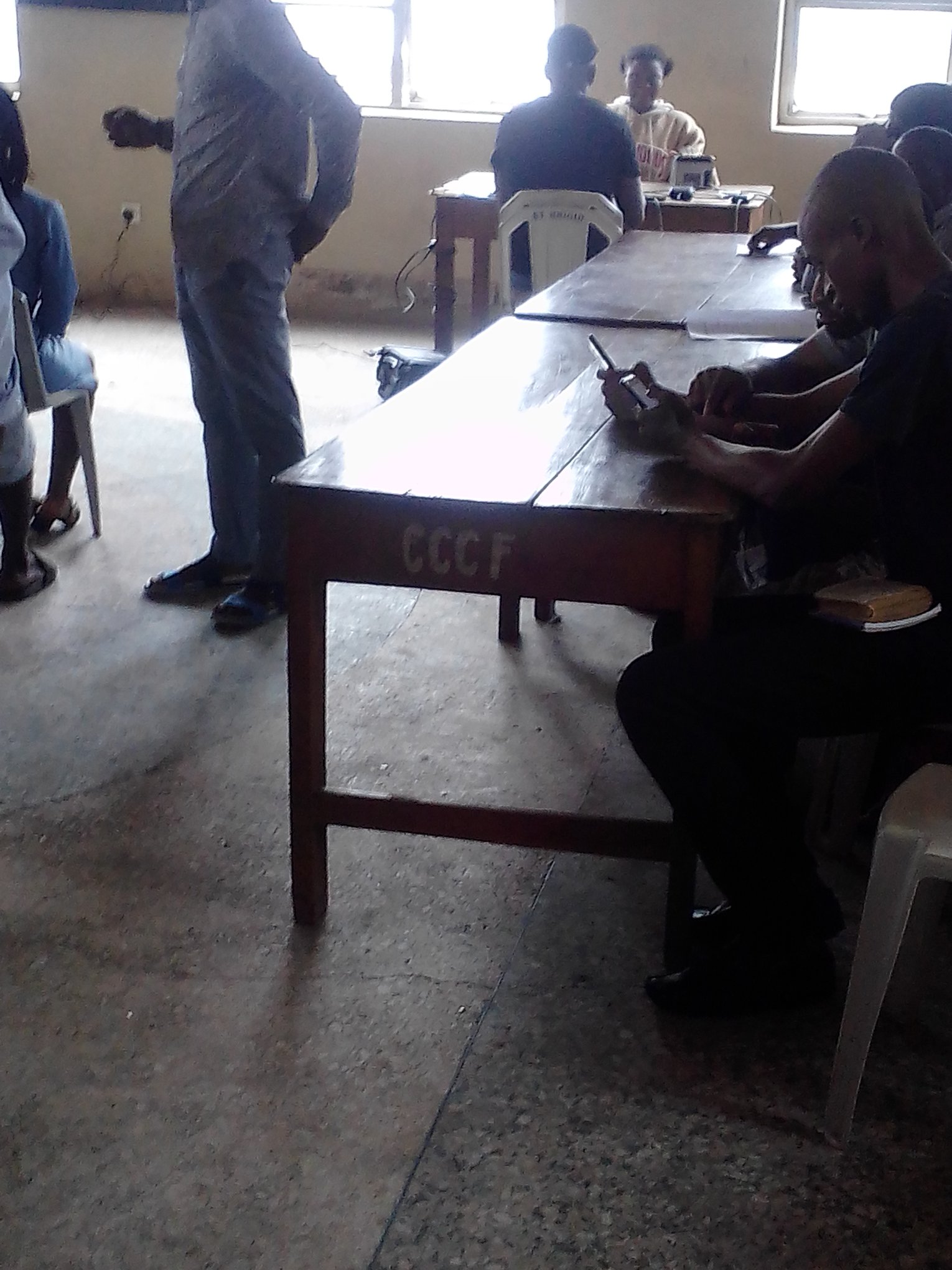 Hoodlums disrupt voter registration at Lagos Church, beat up INEC officials