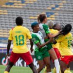 Ajibade and Ashleigh Plumptre involved against Cameroon’s Lionesses on Thursday