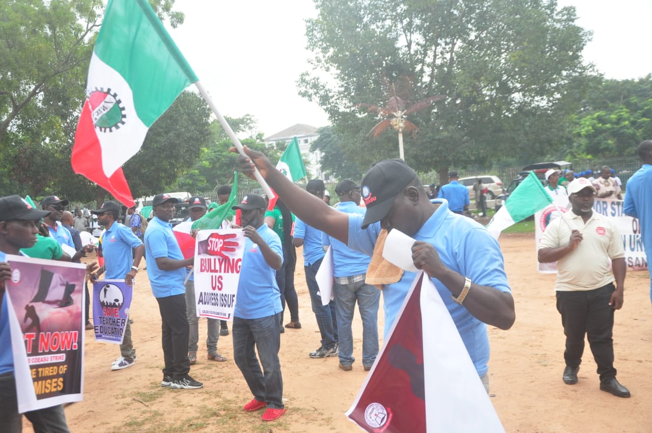 Police beef up security in Abuja as Labour solidarity protest with ASUU continues