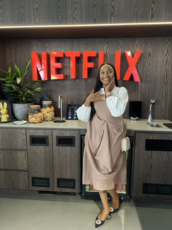 Netflix flies Rahama Sadau to Amsterdam