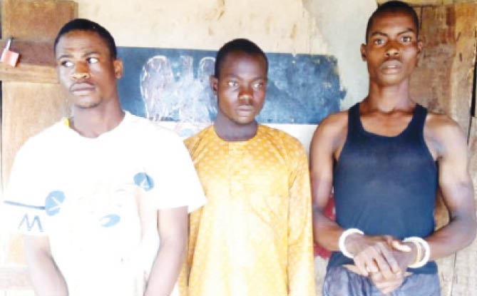 NSCDC arrests 3 for raping, robbing pregnant woman in Kwara