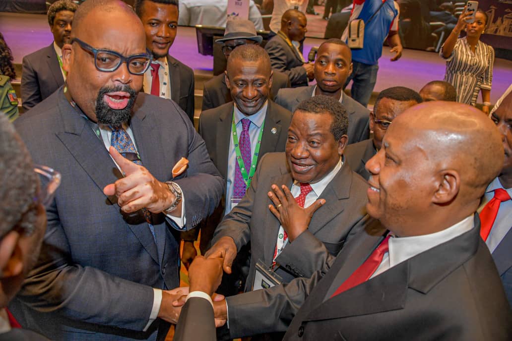 PHOTOS: Atiku, Obi, Shettima at NBA Conference in Lagos