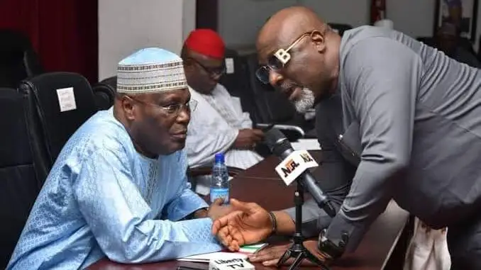 Atiku names Dino Melaye campaign spokesman