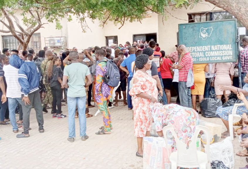 Many shut out as INEC ends voters’ registration