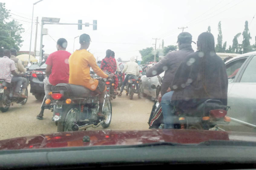 Okada riders defy ban in Kubwa