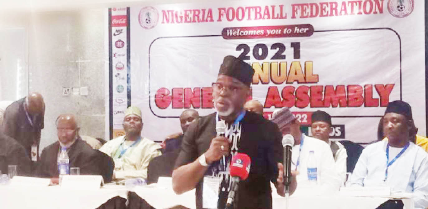 Pinnick bares fangs, threatens opposition with FIFA ban