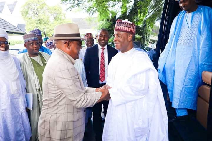 PHOTOS: Wamakko Arrives Port Harcourt To Commission Wike's Project ...