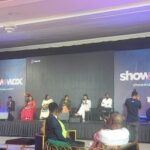 Casts of “Diiche”, Showmax original Nigerian series, during a media screening of the series on Tuesday, in Lagos