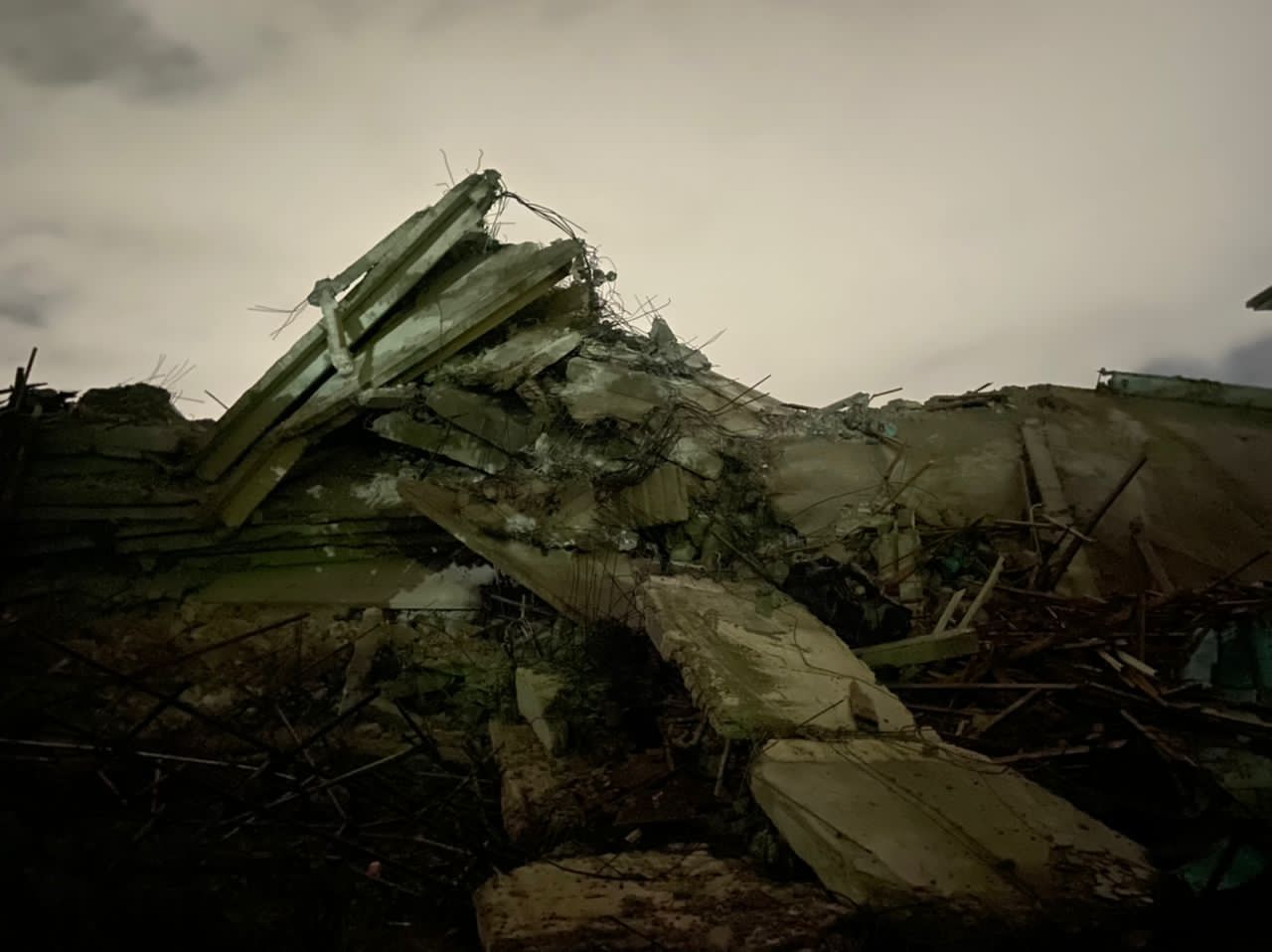 UPDATED: Two bodies recovered, 4 trapped as 7-storey building collapses in Lagos