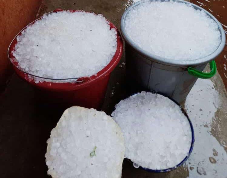 PHOTOS: Like Europe, Ice falls in Taraba town