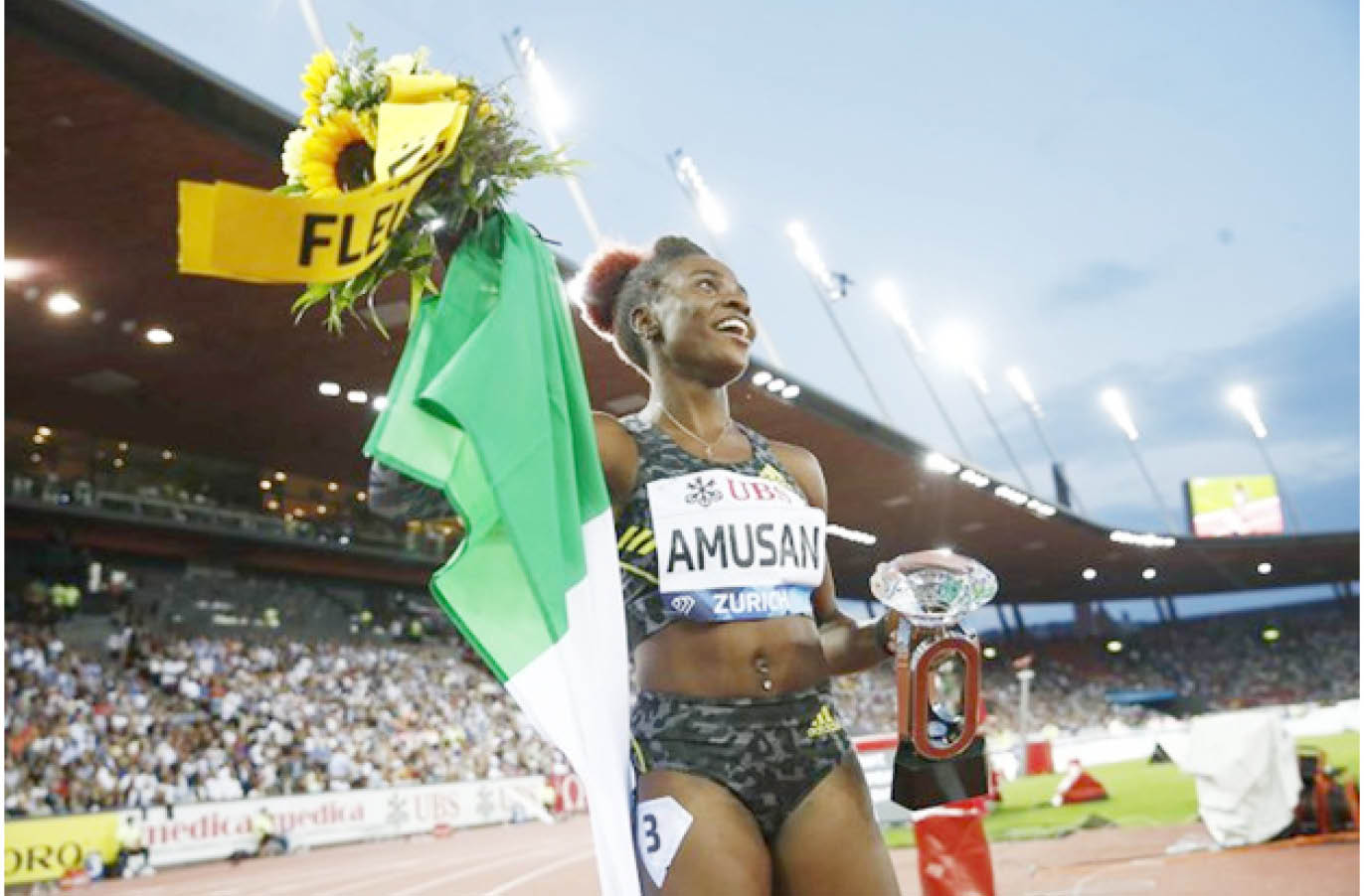 Tobi Amusan breaks 22-year-old record to defend Diamond League title