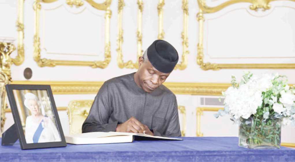 Queen Elizabeth was a monarch of all seasons – Osinbajo