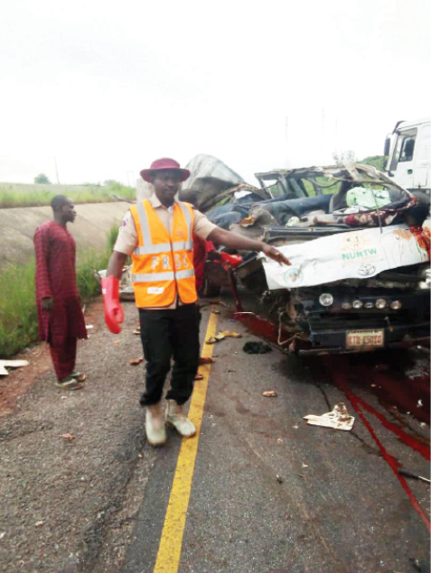 FILE PHOTO: Abuja auto crash