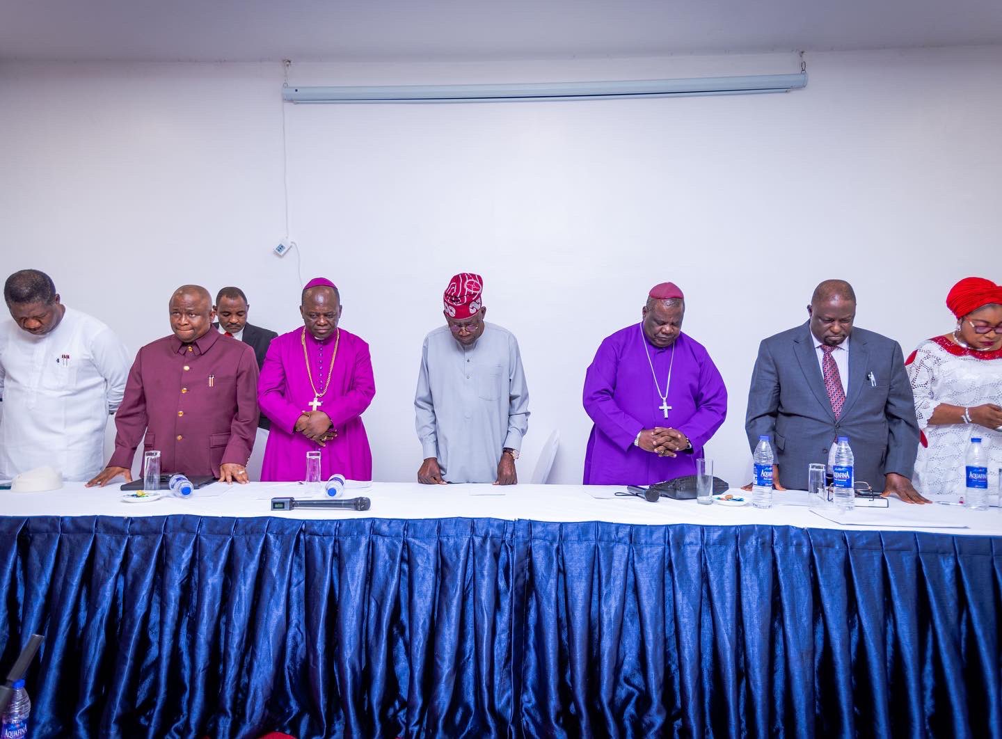 Tinubu meets Bishops in Abuja, defends Muslim-Muslim ticket