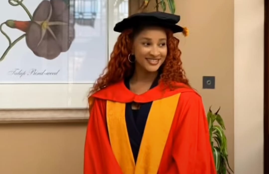 Adesua Etomi Bags Doctorate Degree from UK University