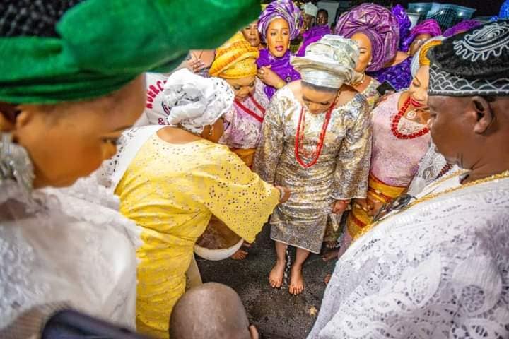 PHOTOS: The moment Ooni’s new Queen Walked into the palace