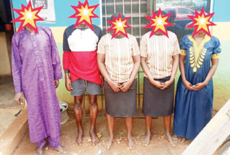 5 relatives fake kidnap, demand N100m from family