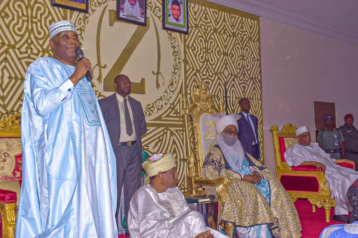 PHOTOS: Emir of Zazzau hosts Atiku