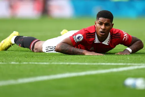 Manchester United's Marcus Rashford missed a glorious chance to earn the Red Devils all points
