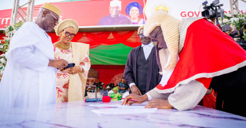 Oyebanji sworn in as Ekiti governor