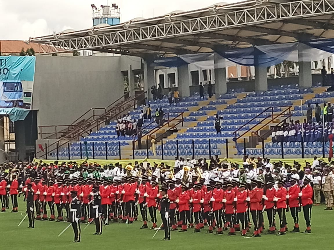 PHOTOS: Scanty stadium at Lagos Independence rally as #Obidients ‘shut down’ streets