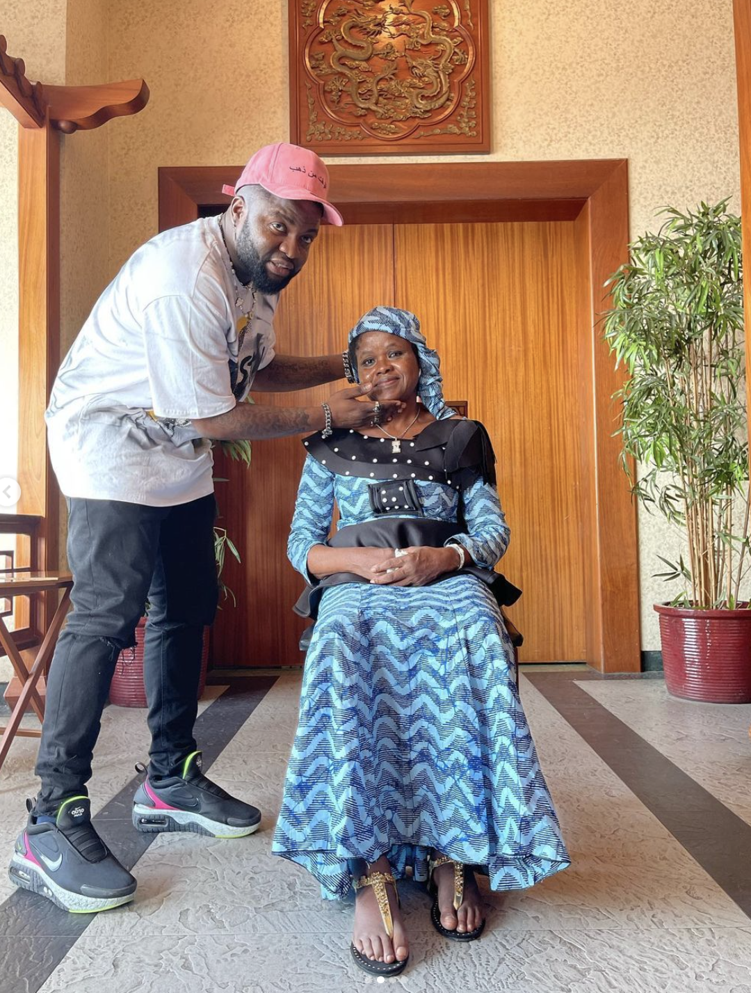 Singer Skales loses mum