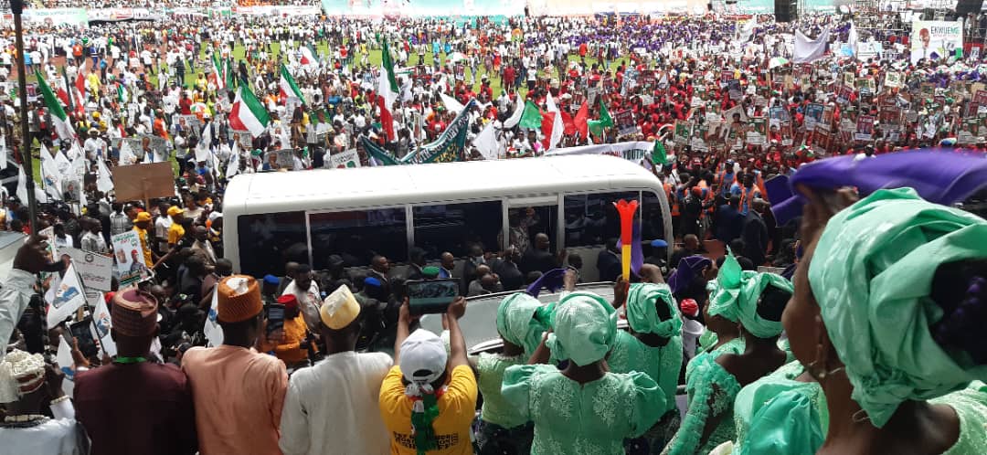 PHOTOS: Akwa Ibom 'stands Still' For Atiku - Daily Trust