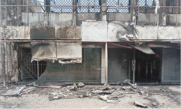 Fire razes Kano furniture company