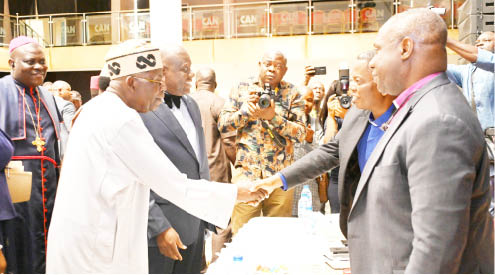 At parley with candidates: CAN sets agenda for Tinubu, Atiku, others