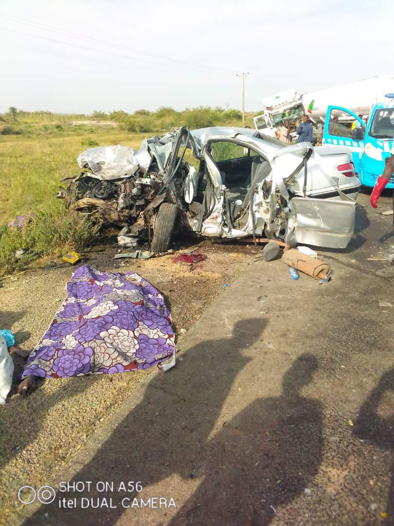 5 dead,  2 injured in Bauchi road crash