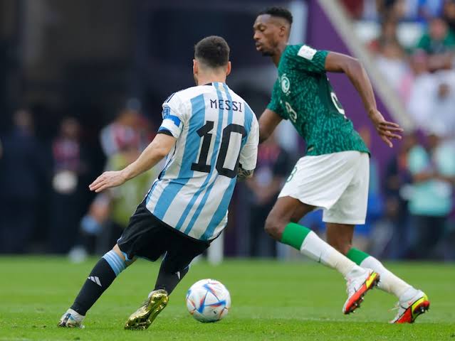 Argentina Superliga | 2022 Argentina Home Jersey Qatar Messi 10