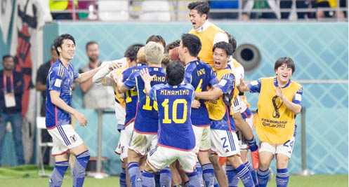 Japan beat Germany 2-1 in World Cup shock