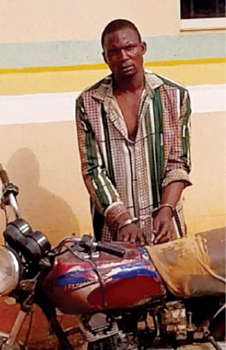 So-Safe Corps arrests man with stolen bike in Ogun