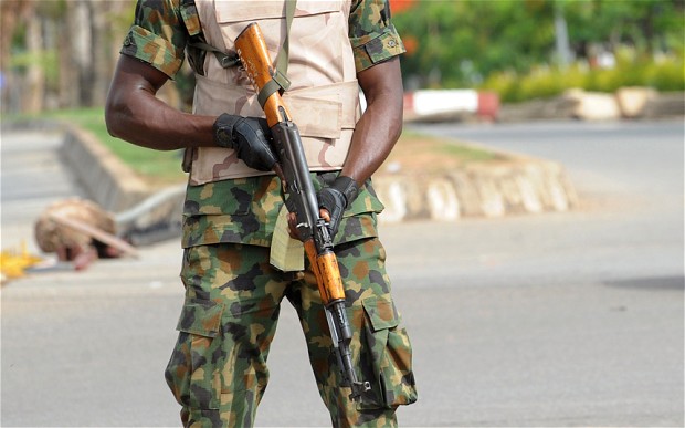 Soldier shoots Okada man, kills nursing mother, baby over N200