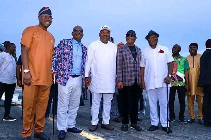 I, Makinde, Ortom, Ikpeazu, Ugwuanyi are bedrock of PDP – Wike