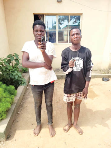 Woman, teen ‘rob’ shops with toy guns in Ogun