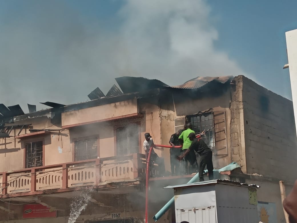 Fire guts 4 shops in Kano