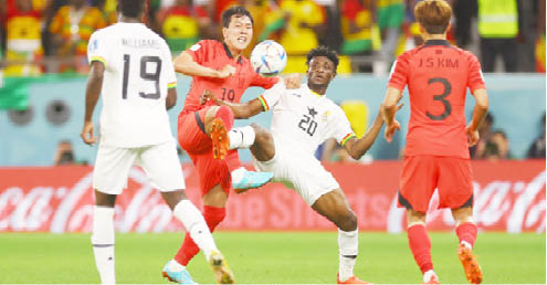 Ghana edge out South Korea in thrilling game