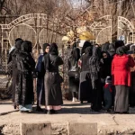 Afghan women stage street protest against university ban
