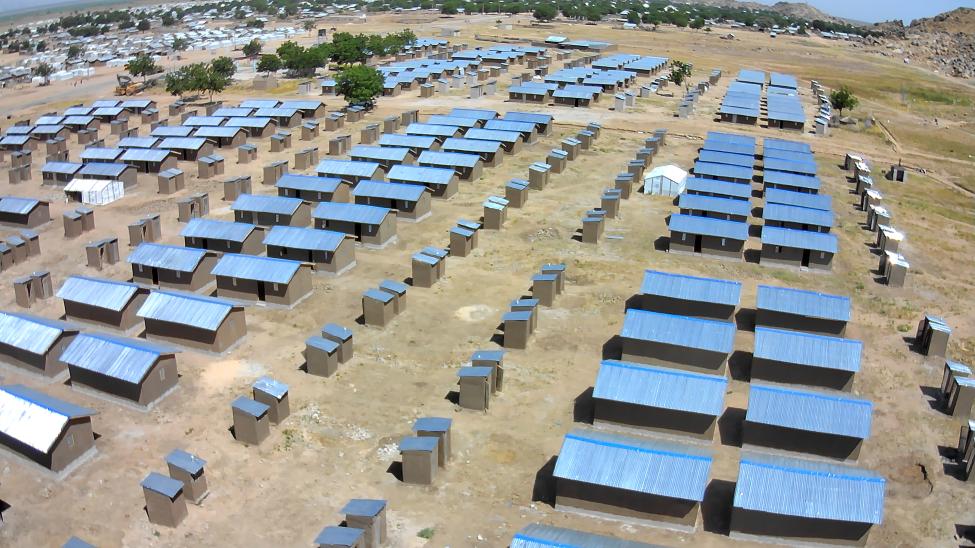 100 IDPs households in Borno get IOM’s mud-brick shelters