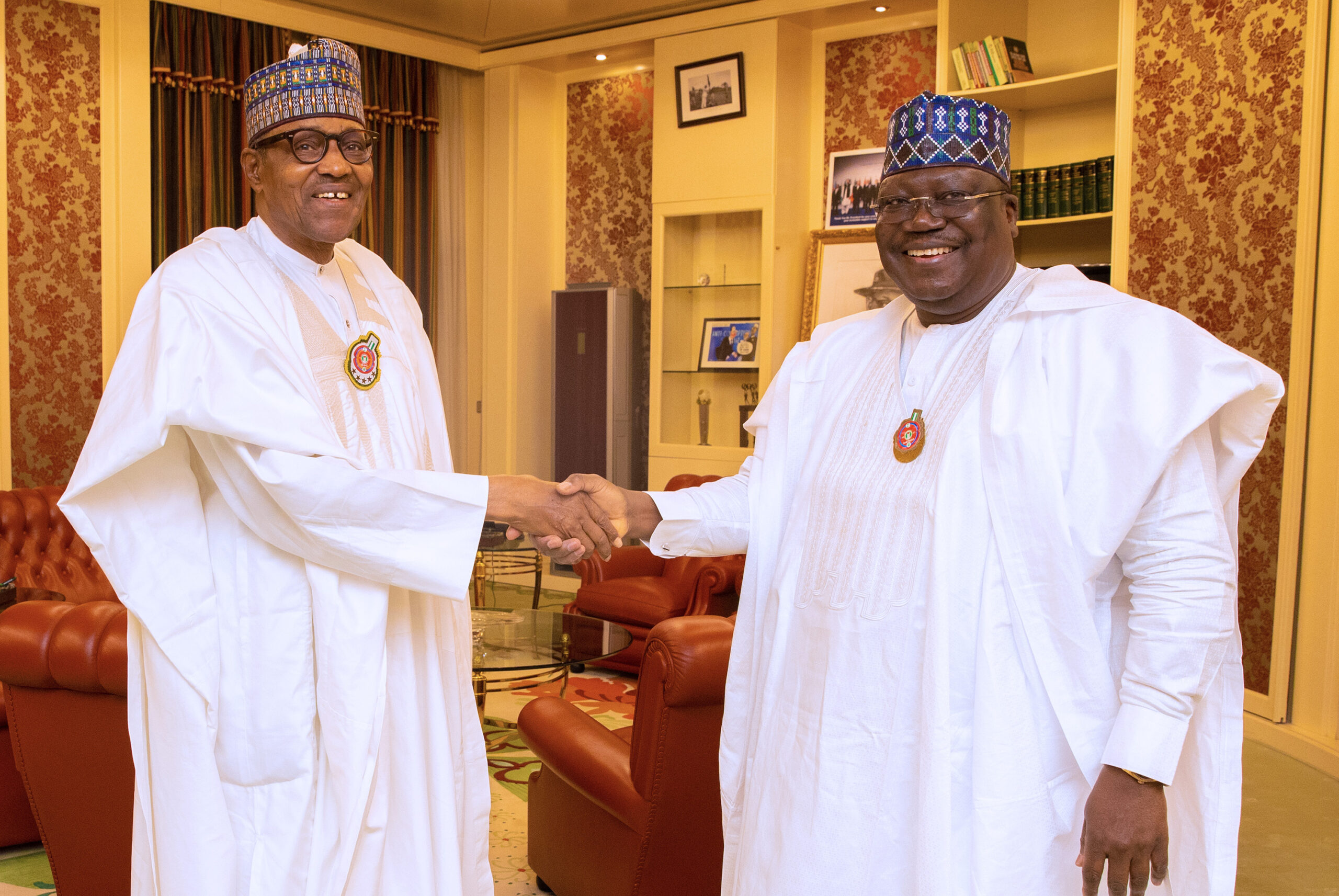 Buhari congratulates Senate President Ahmad Lawan at 64