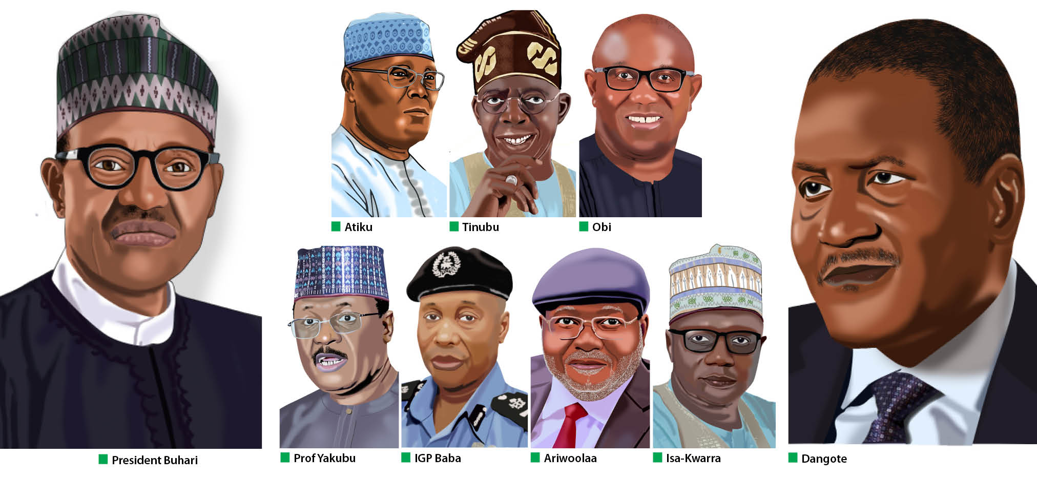 7 personalities that will shape Nigeria in 2023